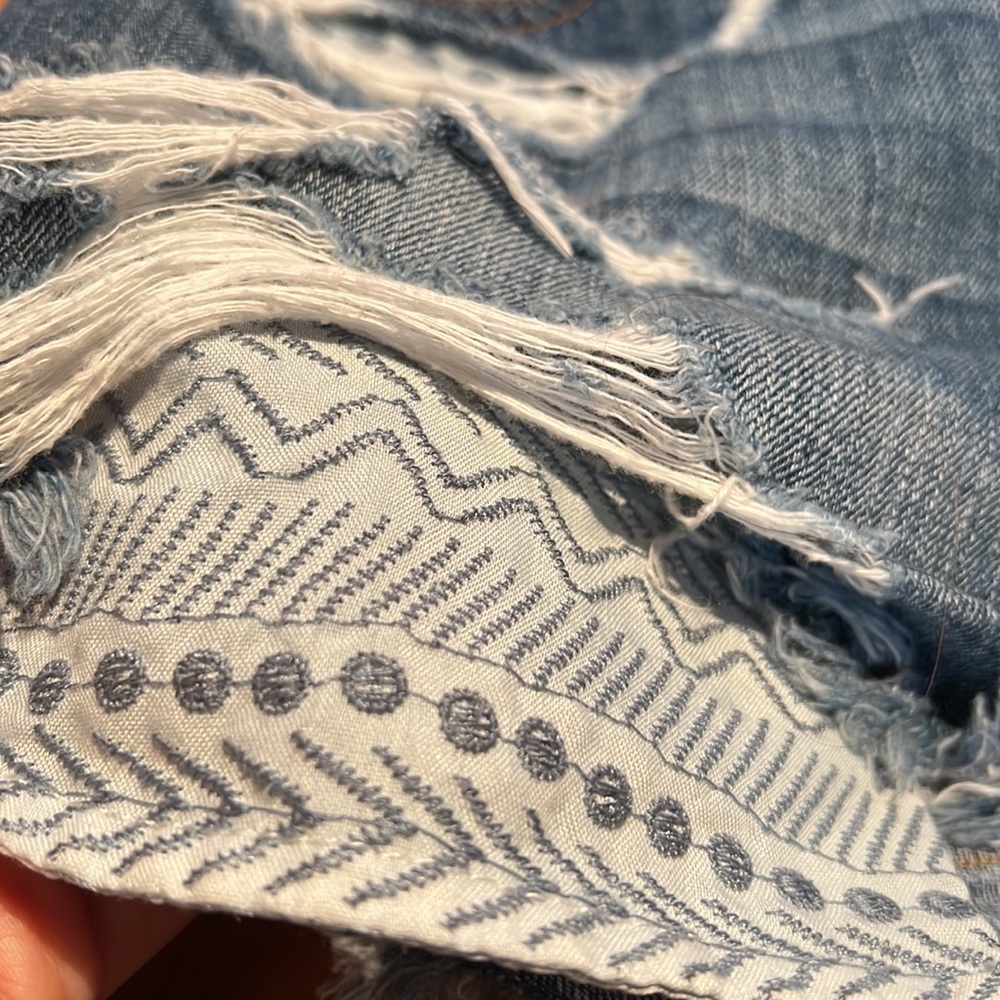 American eagle festival high rise jean shorts - Picture 4 of 5